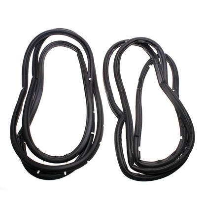 Set of 2 Front Door Weatherstrip Seals for Mitsubishi Colt Lancer (1979–1987)