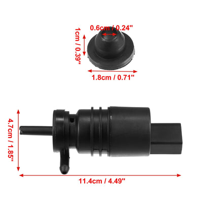 Windshield Washer Motor Pump with Grommet for Honda Pilot (2003–2008) 76806-SZA-A01