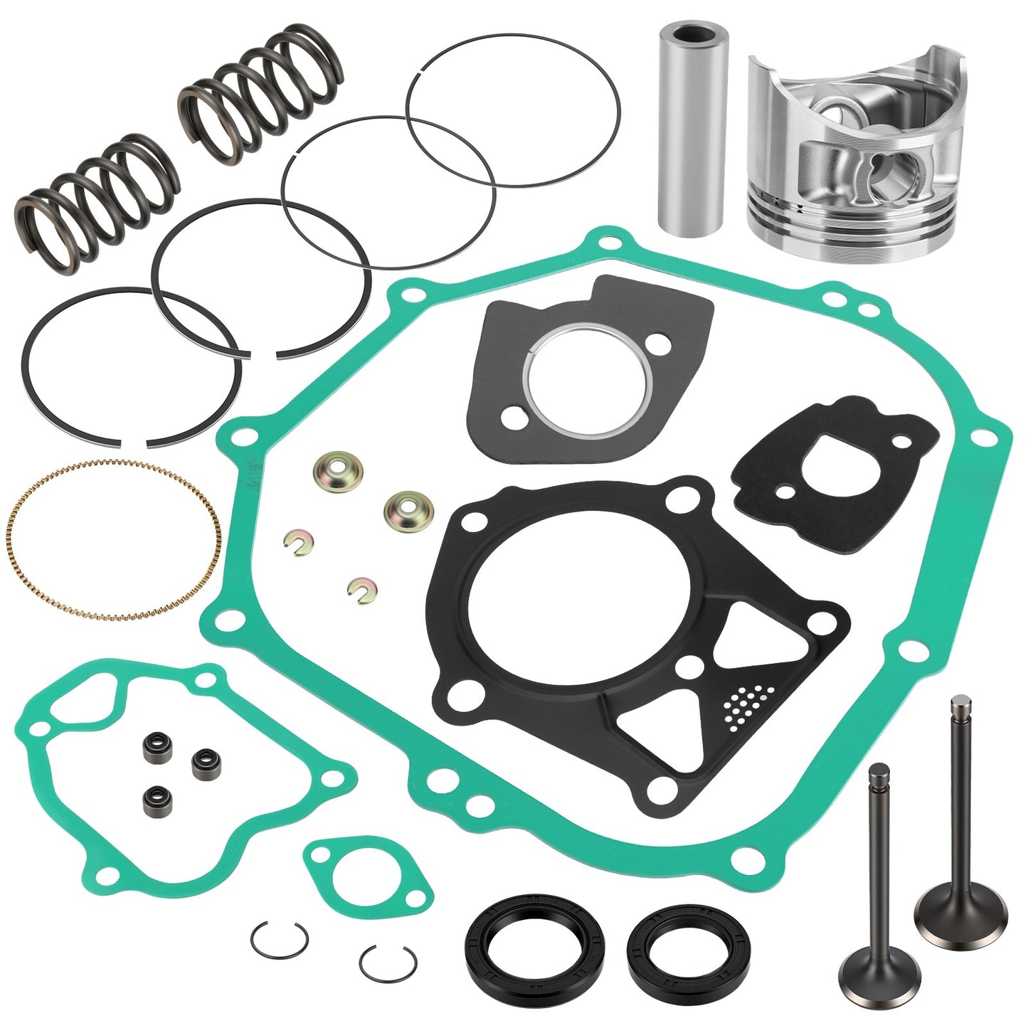 Oversize Piston & Gasket Valve Kit for Yamaha Golf Cart G14 (1995–1996)