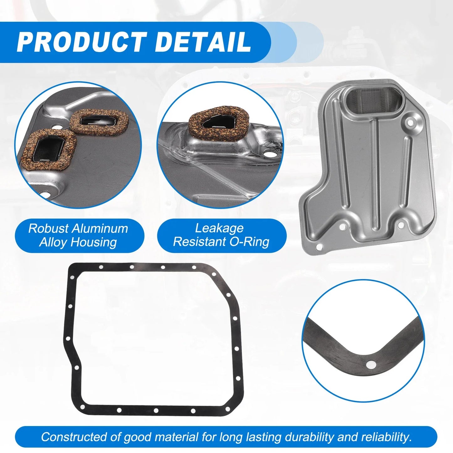 Transmission Filter Oil Pan Gasket Kit for Lexus GS300 (1998-2005)