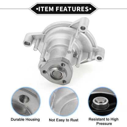 Water Pump for Audi A3 (2008–2012) & Seat Altea (2010–2012) No. 03C121008B/03C121005N