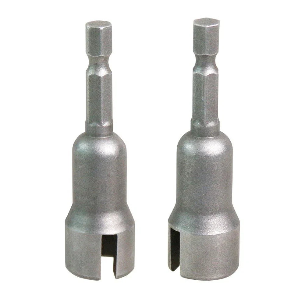 Alloy Forged Slotted Butterfly Nut Socket Wrench 14 Hex Drive for Car