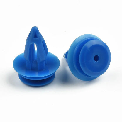 Clips Retainer Moulding Outer Wheel 10mm 20 x Arch Blue Exterior