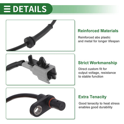 ABS Wheel Speed Sensor No. 479001DA0A for Nissan Rogue (2008–2013)