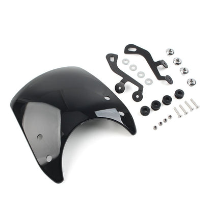 Custom Black Brake Running Turn Signal Tail Lamp for Cruiser Motorcycle (Universal)