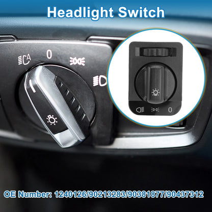Headlight Switch for Mercedes-Benz W124 W126 (No.1240126/90213283)
