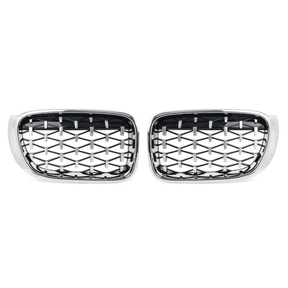 Front Bumper Kidney Grille for BMW X3 F25, X4 F26 (2014-2017)