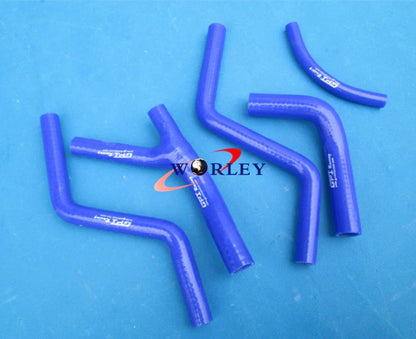 Silicone Radiator Hose for Honda CR250 CR250R (1985-1987) - Red