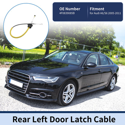 Door Latch Cable No. 4F0839085B for Audi A6/S6 (2005–2011) Rear Left
