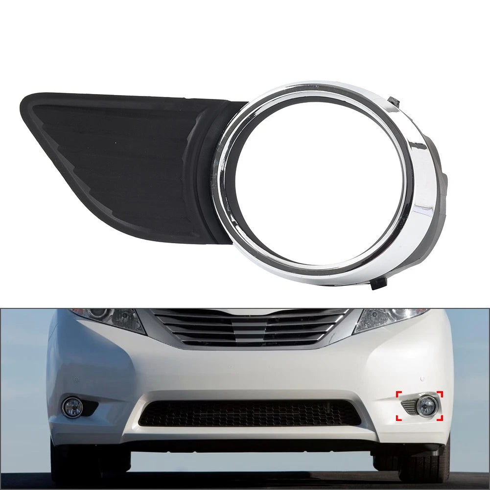 Fog Light Lamp Bezel Cover for Toyota Sienna (2011–2017) 52128-08020