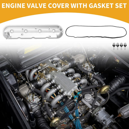 Engine Valve Cover with Gasket for Chevrolet Tahoe (2000-2008) 1 Set
