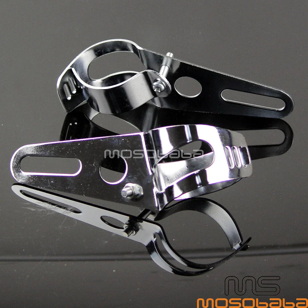 Headlight Bracket Set for Motorcycle Universal 35mm-54mm Fork Tubes