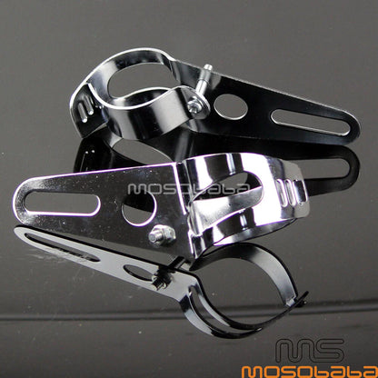 Headlight Bracket Set for Motorcycle Universal 35mm-54mm Fork Tubes