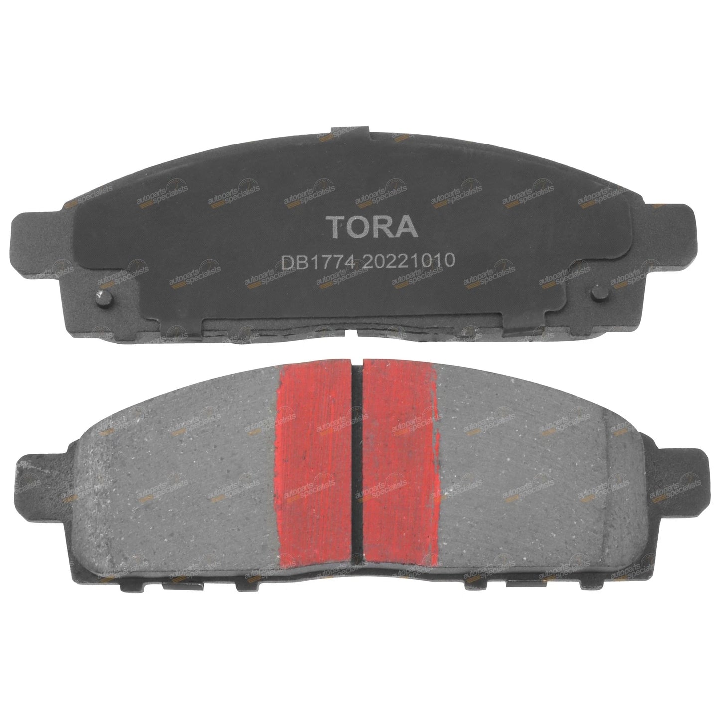 2 Front Disc Brake Rotors + Pads Set for Triton ML MN MQ (2007–2018)