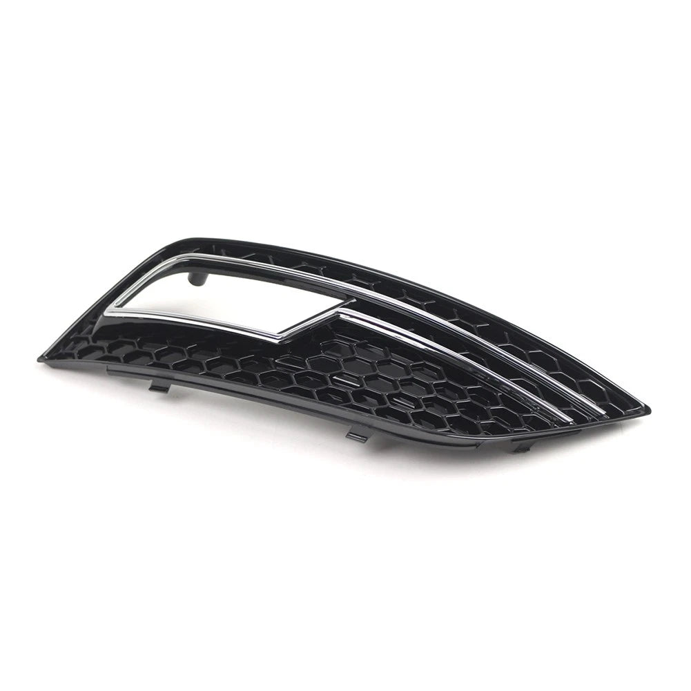 Set of 4 Interior Door Handle Panel Trim Carbon Fiber for Audi A4 B9 (2017–2020)