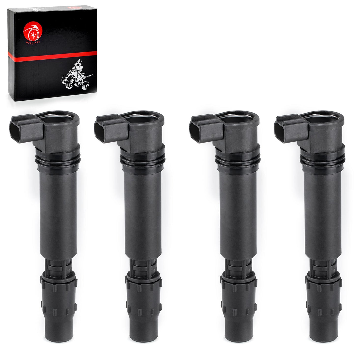 Set of 4 Ignition Coils for Honda CBR1000RR (2004–2007)