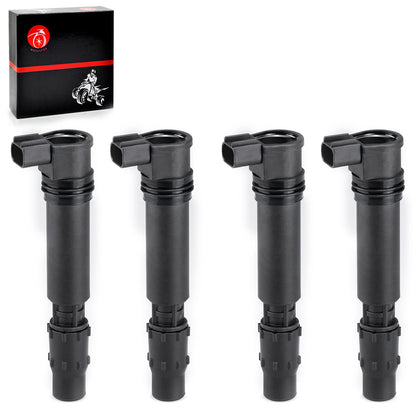 Set of 4 Ignition Coils for Honda CBR1000RR (2004–2007)