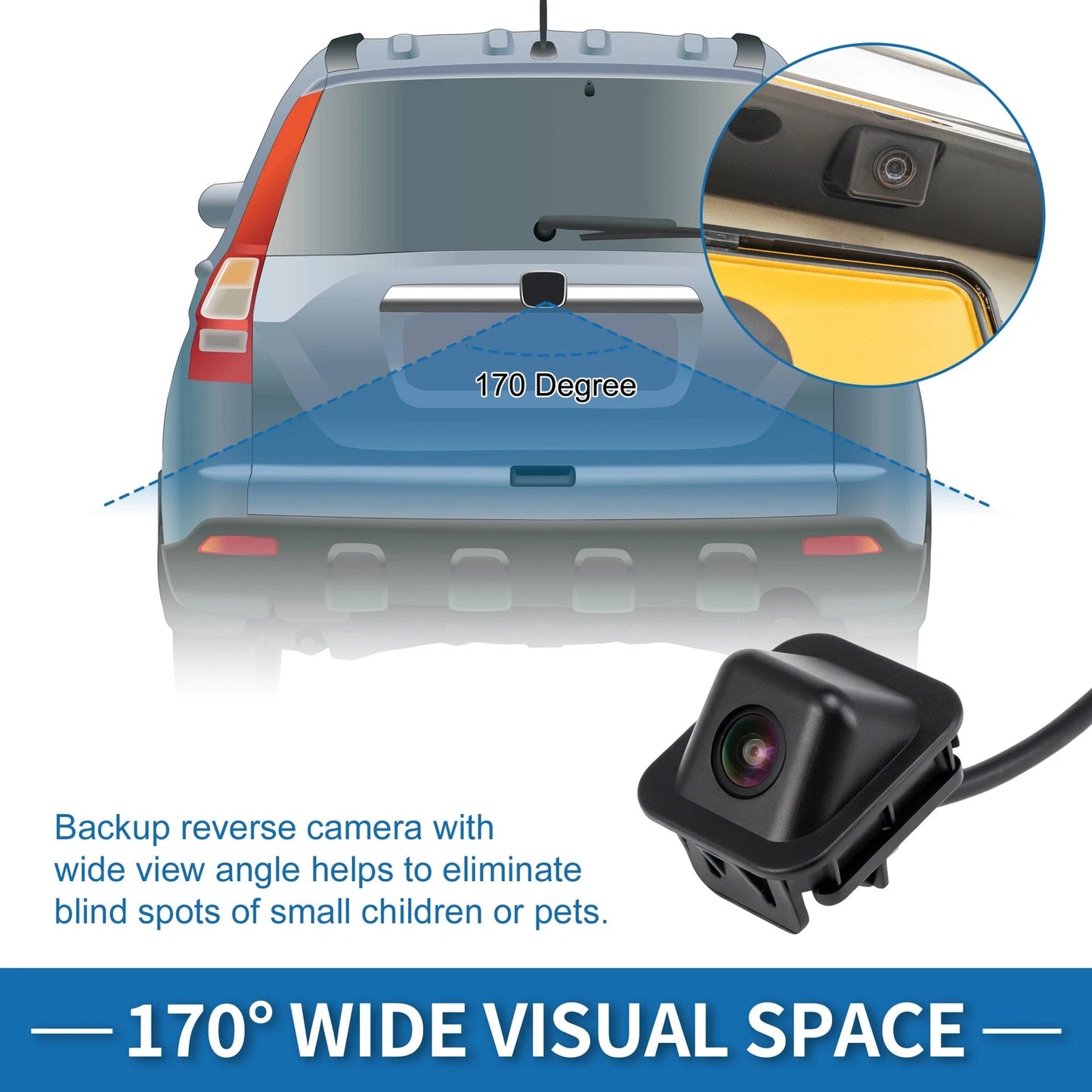 Rear View Camera for Chevrolet Impala (2014–2020) 23323779/22740367/590-110