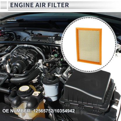 Engine Air Filter for Chevrolet Uplander (2005-2008) - 1 Piece