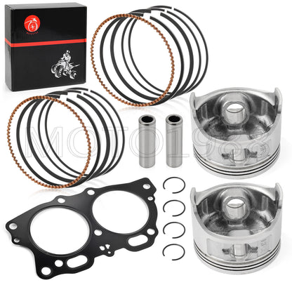 Piston Kit with Rings and Gasket for EZGO Golf Cart (1996–2008)