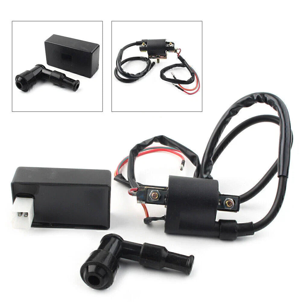 4-Pin CDI Box Ignition Coil for 50cc-300cc Quad ATV Dirt Pit Bike Go Kart