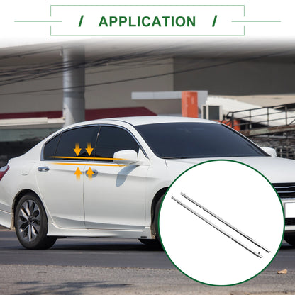 2pcs Rear Weatherstrip Window Seal No. 72910SDAA01 for Honda Accord