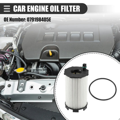 Engine Oil Filter with Gasket for Audi RS5 (2013-2015) 4.2L V8 Gas