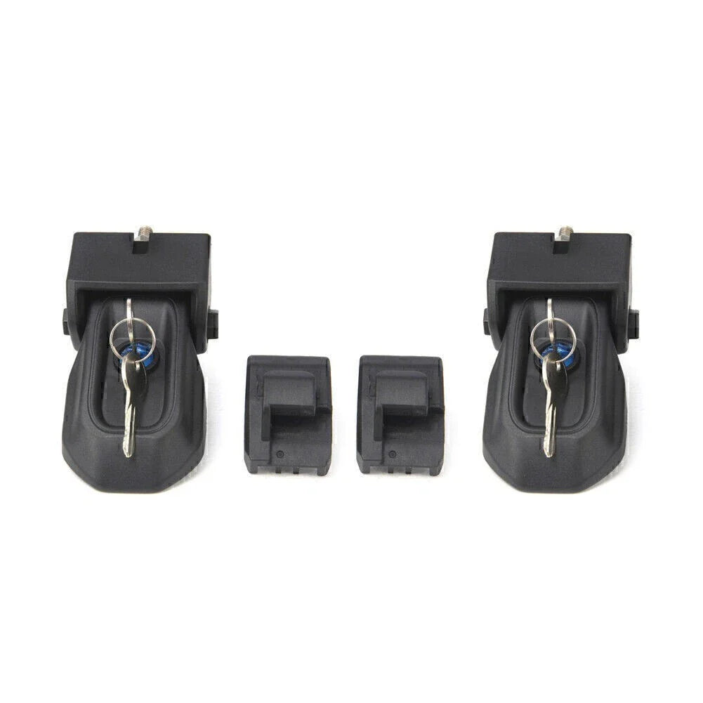 Anti-Theft Hood Latches Lock Set w/Key for Jeep Wrangler JL (2018-2020)