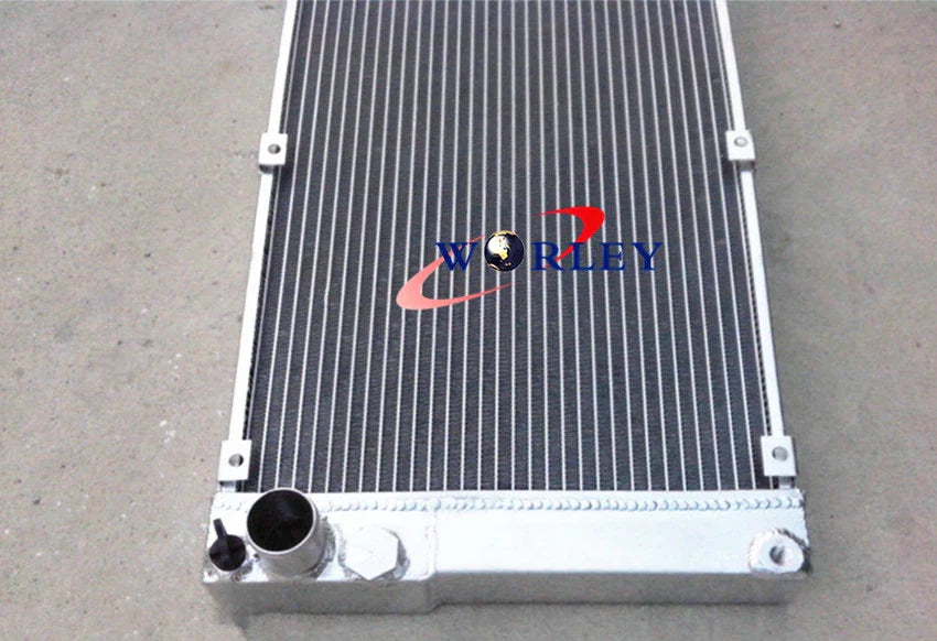 Aluminum Radiator + Fans for Porsche 944 2.5L/2.7L MT Non-Turbo (1983-1991)