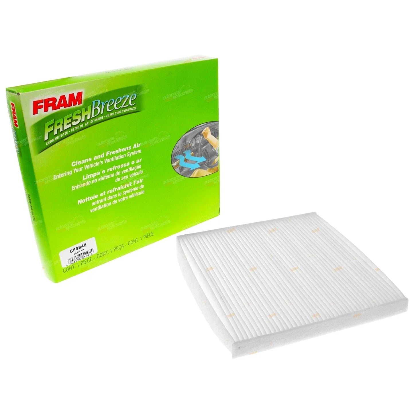 Cabin Filter for Toyota Previa (2000–2006)