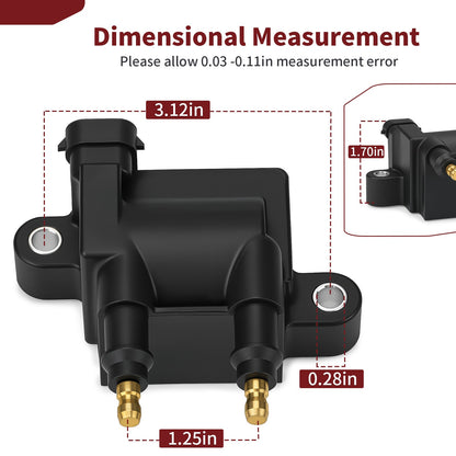 Ignition Coil for Mercury Outboard 35-75HP (Various Years)