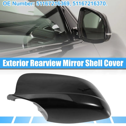1 Pair Rear View Mirror Cover Shell Trim for BMW 528i XDrive