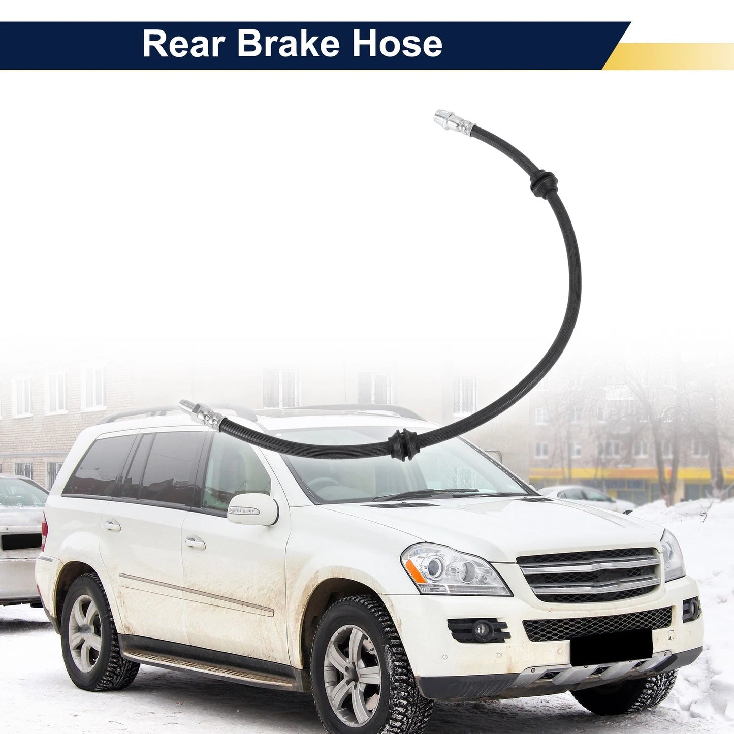 Rear Brake Hose for Mercedes-Benz GL320 (2007–2016) No. 1644200548
