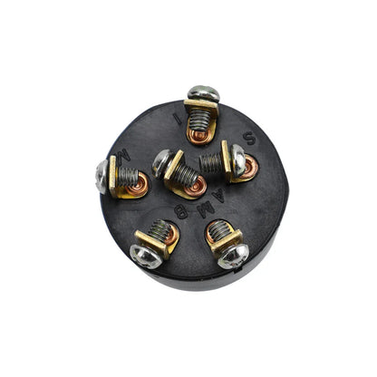 3 Position Outboard Ignition Switch with 6 Terminals & 2 Keys for Boats