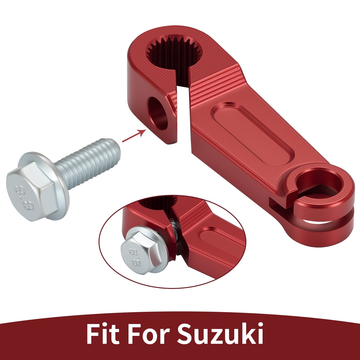 Clutch Release Arm + Bolt for Suzuki Quadsport Z400 LTZ400 (2003–2014)