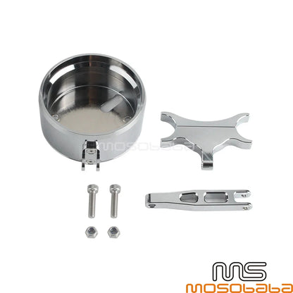 1-1/4" T-Bar Riser Digital Gauge Mount for Harley Softail Fat Bob (2018)
