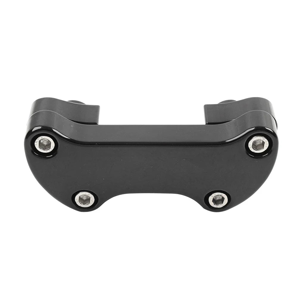 2" Handlebar Riser & Top Clamp for Harley Dyna Softail Sportster