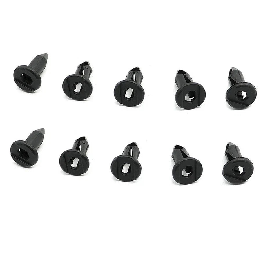 100 Pcs Plastic Mixed Size Fastener Clips for Car ATV UTV Body Trim
