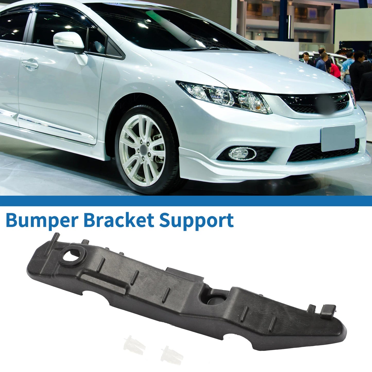 1pc Right Front Bumper Retainer Bracket No.86514C1000 for Hyundai Sonata (2015–2017)