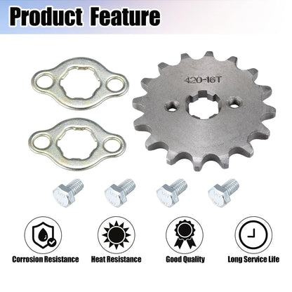 16T 17mm Front Sprocket for Honda 50cc 70cc 90cc 110cc 125cc