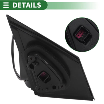 3 Pins Left Driver Side Door Mirror for Chevrolet Cruze (2011–2015)