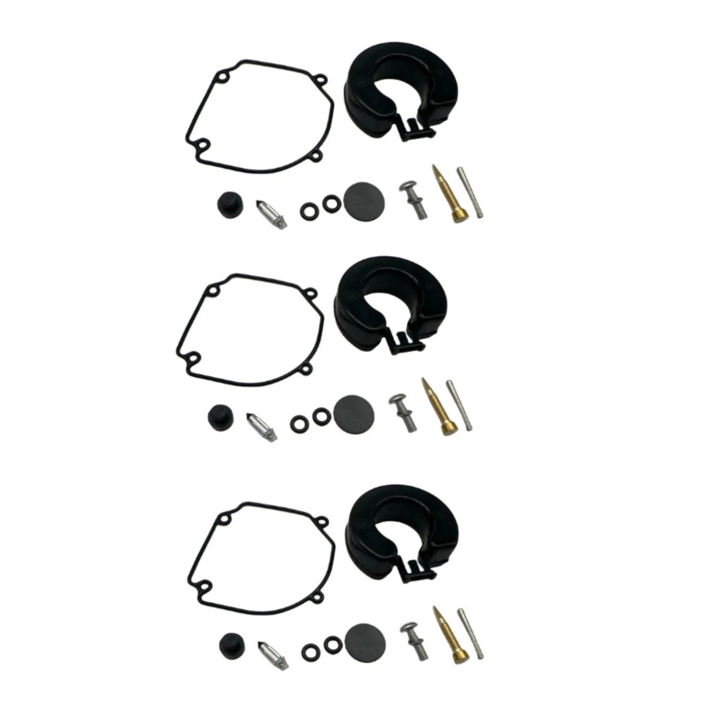 3X Carburetor Kit for Tohatsu Nissan 25 30 HP Outboard (1990–2023)