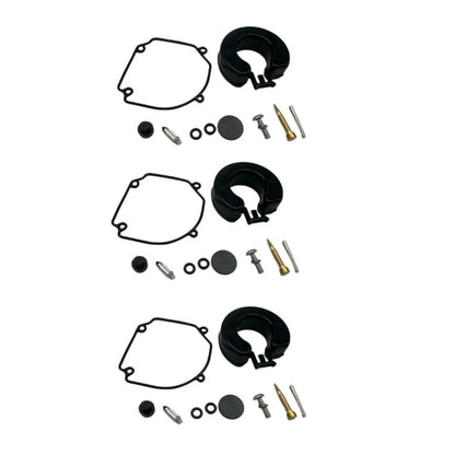 3X Carburetor Kit for Tohatsu Nissan 25 30 HP Outboard (1990–2023)