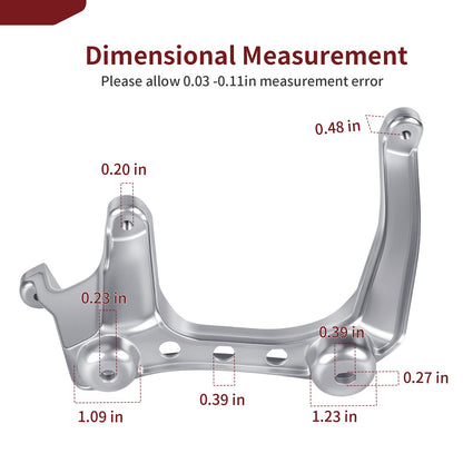 Front Fender Stay Headlight Bracket for Yamaha Raptor 350 (2004–2013)
