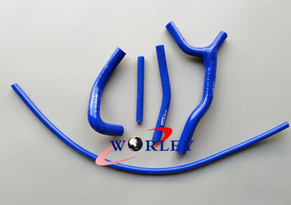 Silicone Radiator Hose for Suzuki RM125 (1992–1995) Black