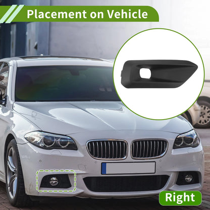1 Pc Fog Light Grill for Volvo XC40 (2020) No. 31449344 Black