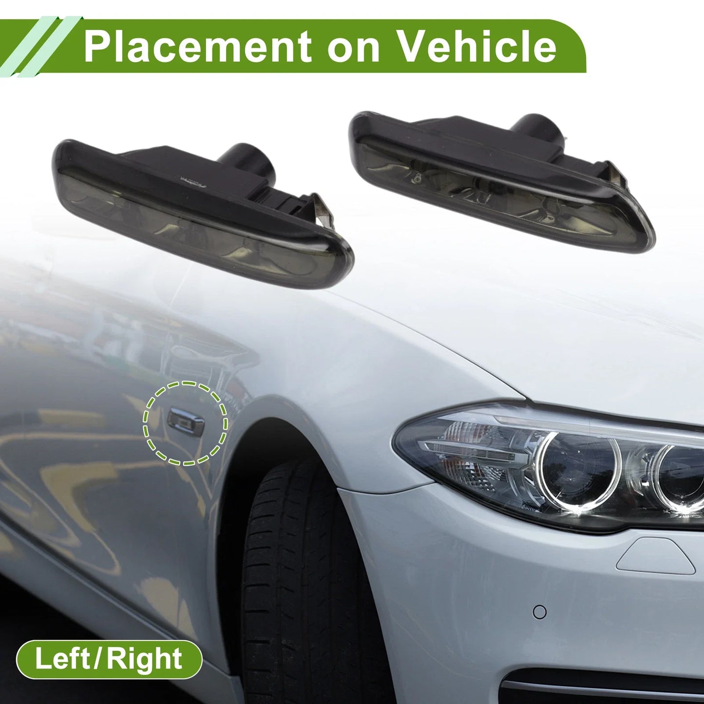 Marker Light Covers for BMW E46 (1999-2001)