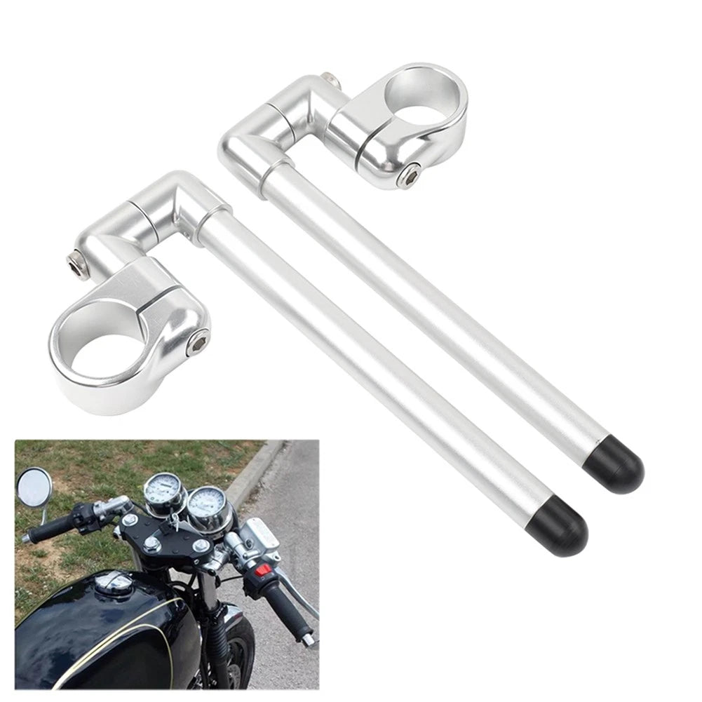 31MM Cafe Racer Clip-On Handlebar for Universal Motorcycles (7/8")
