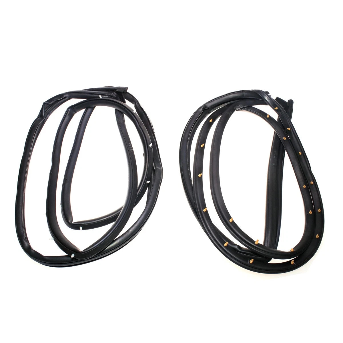 Set of 2 Front Door Weatherstrip Seals for Honda Accord 1990–1993