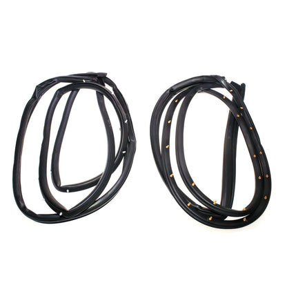Set of 2 Front Door Weatherstrip Seals for Honda Accord 1990–1993